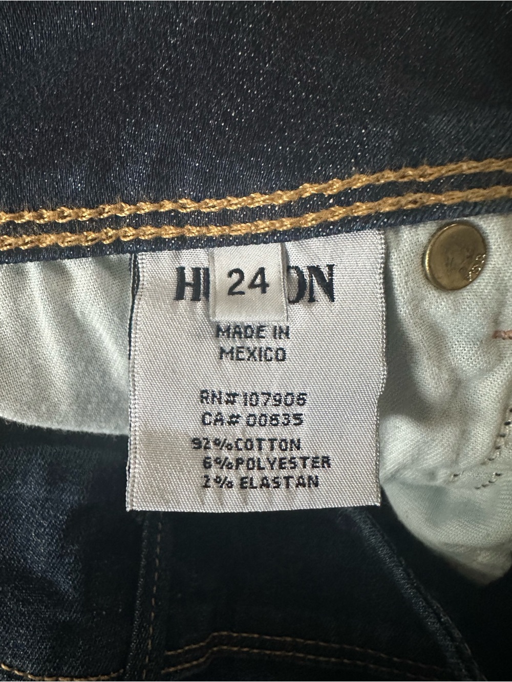 Hudson Jeans Dark Wash Bootcut Jeans - Picture 4 of 5